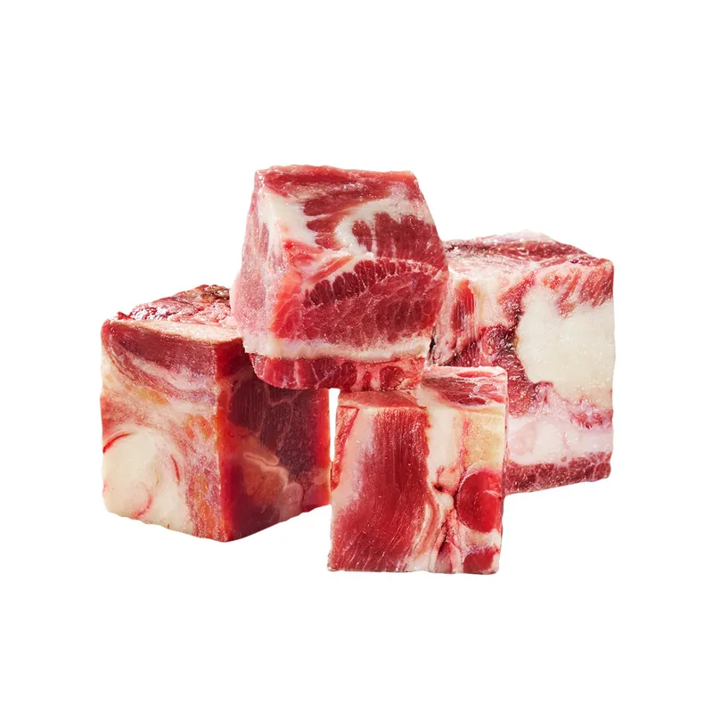Sparpaket 8 x 2,5kg LOTTIS HÄPPCHEN Barf Menü Rind Würfel Schnäppchen